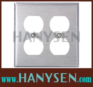 Two-Gang-Duplex-Wallplate-SS